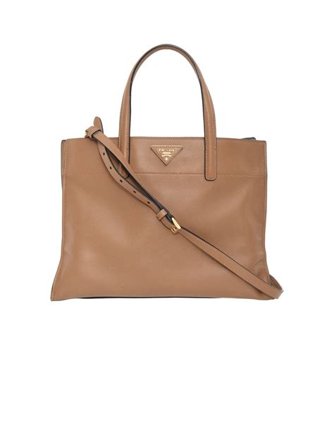 prada saffiano soft triple pocket tote